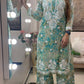 Printed Rayon Chikankari Kurta Palazzo Set