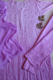 Seerat Lavender Rayon 3 Piece Set