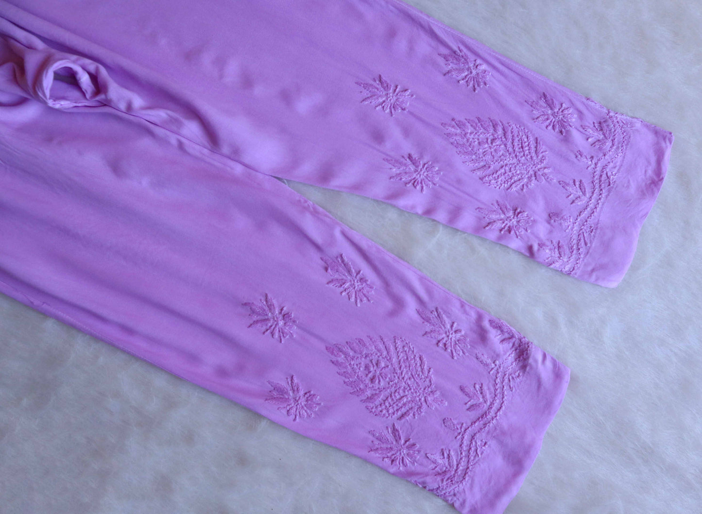 Seerat Lavender Rayon 3 Piece Set