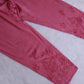 Seerat Mauve Pink Rayon 3 Piece Set