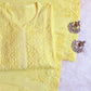 Aayat Pastel Yellow Rayon Kurta Pant set