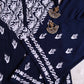 SUHANI Navy Blue Sleeveless Rayon Kurta Pant set