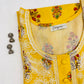 kaveri Marigold Chikankari work Kurti